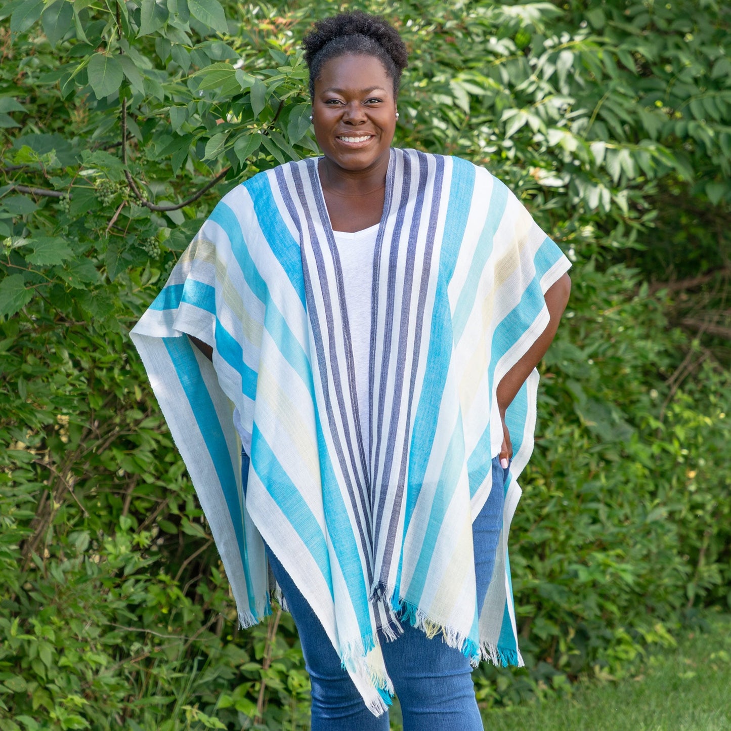 Handwoven Kimono Cover-Up | Fair Trade