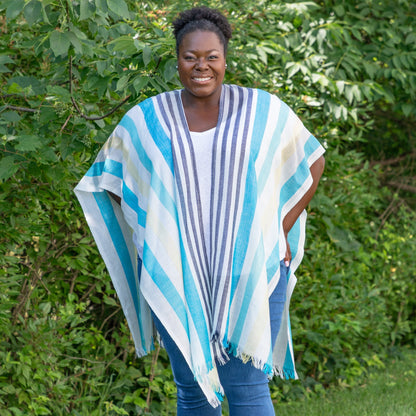 Handwoven Kimono Cover-Up | Fair Trade