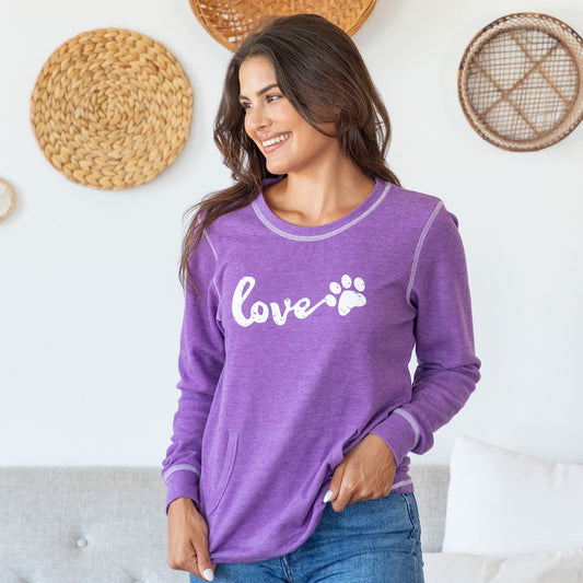 Love Paw Thermal Long Sleeve Top