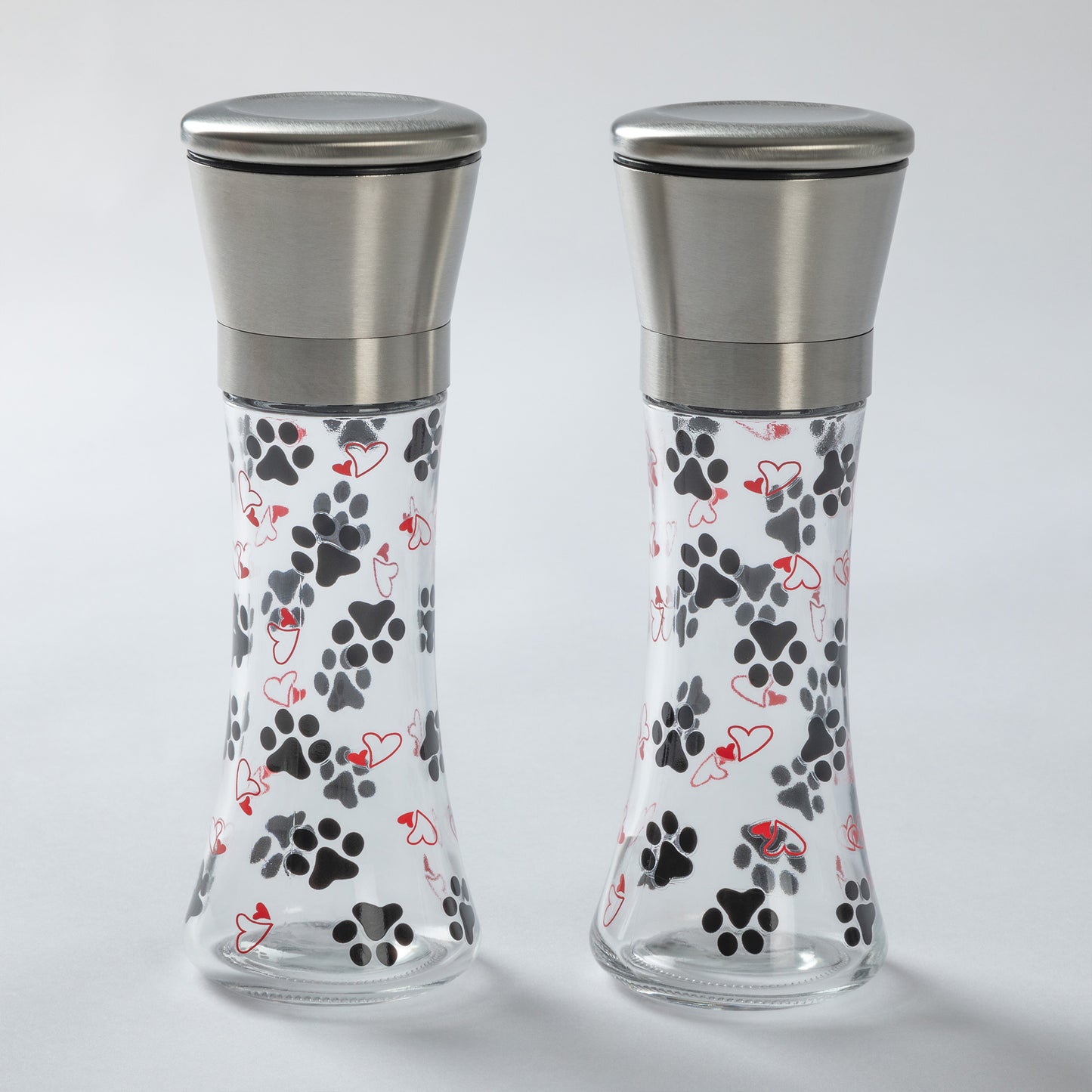 Stainless Steel Salt & Pepper Grinder Set