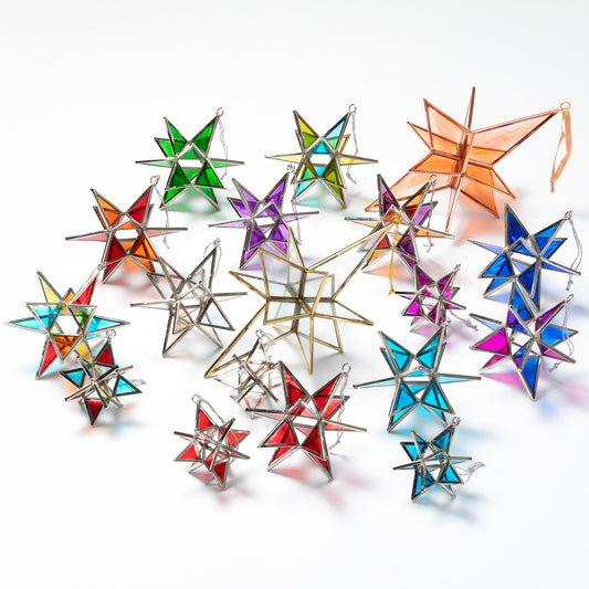 Glass Moravian Star Ornament | Fair Trade