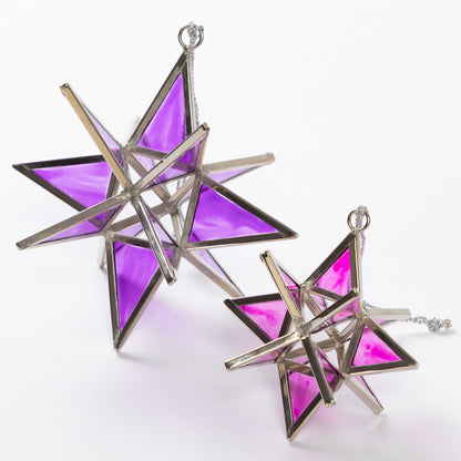 Glass Moravian Star Ornament | Fair Trade