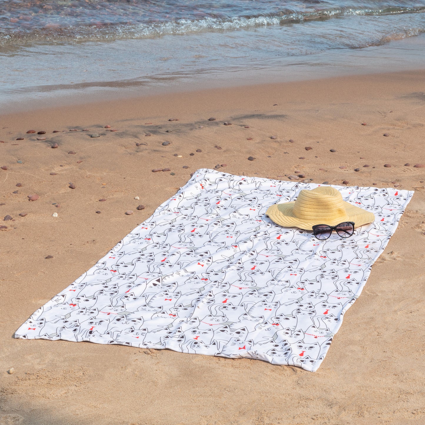 Paw Print Oversized Towel