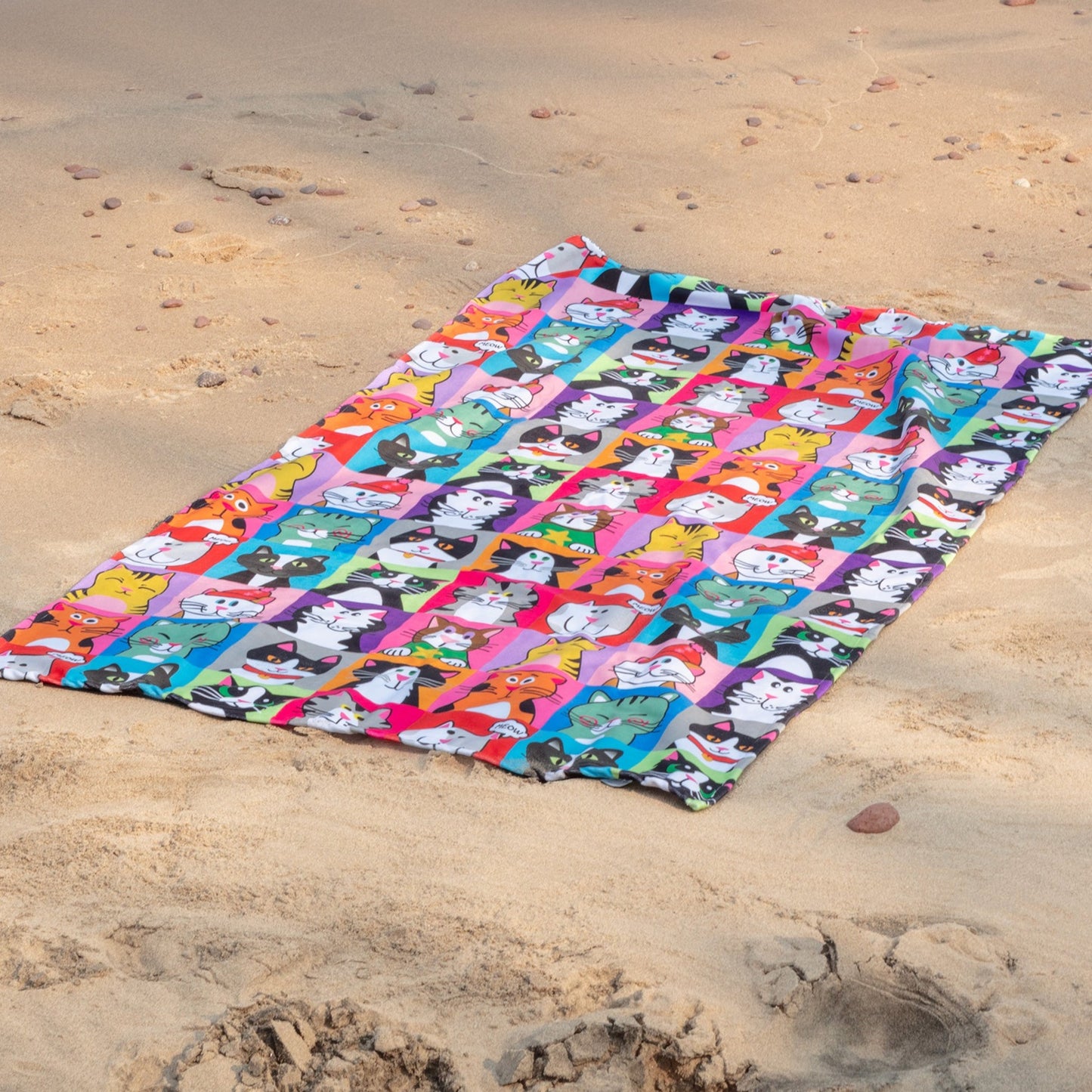 Paw Print Oversized Towel