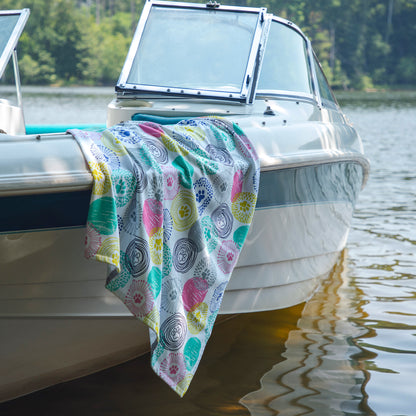 Paw Print Oversized Towel