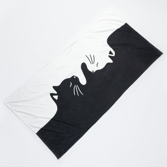 Paw Print Oversized Beach Towel