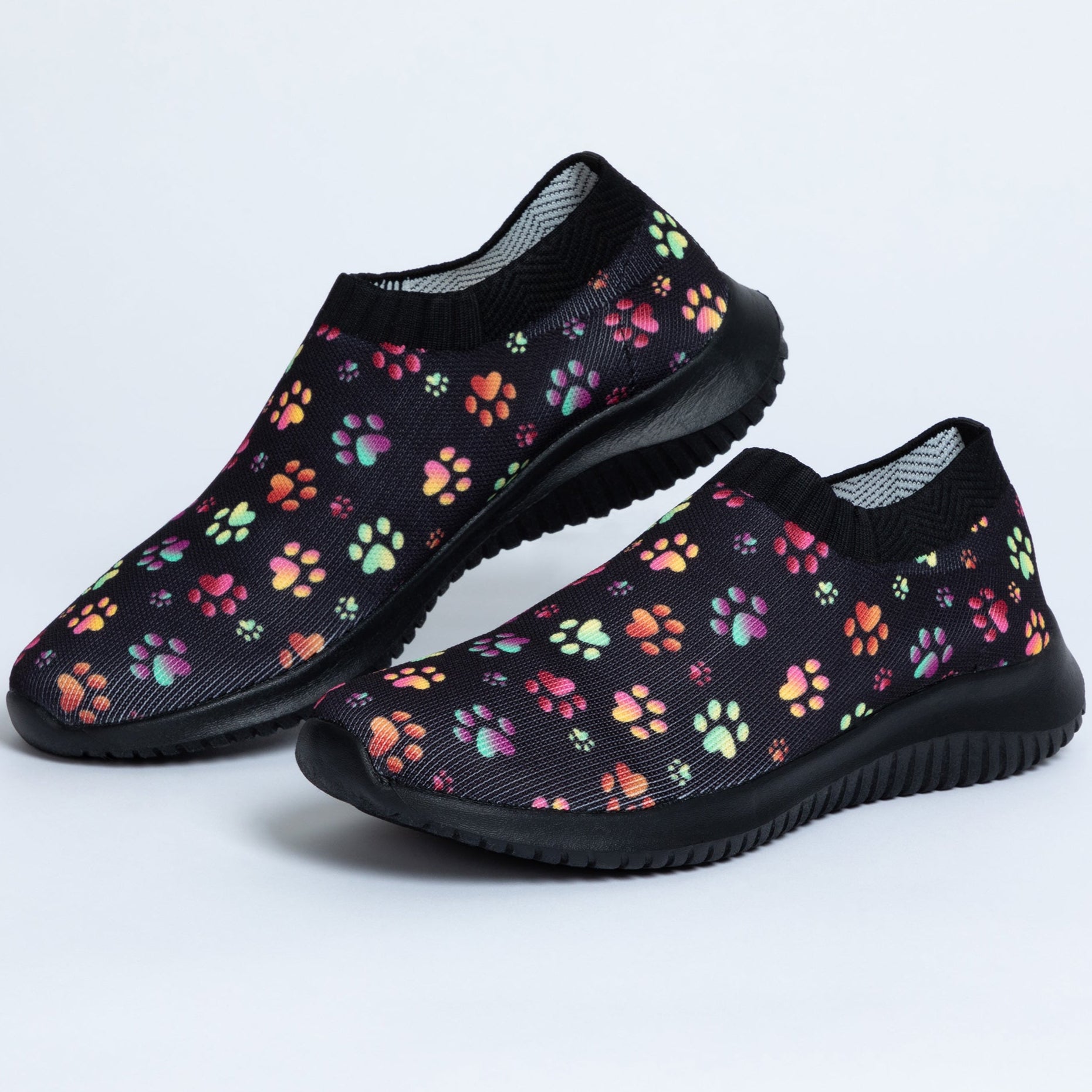 Purple Paw Flex Walking Shoes