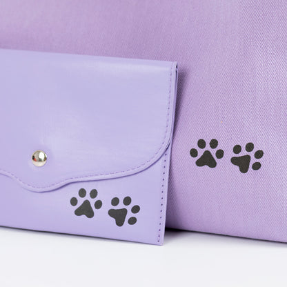 Take Me Everywhere Paw Canvas Tote