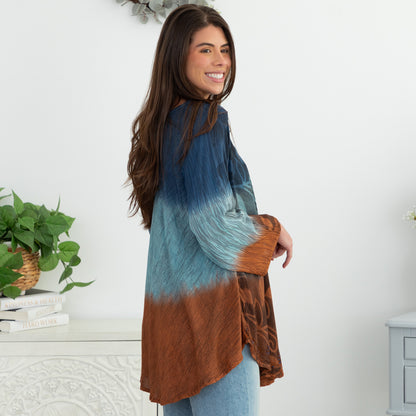 Light Up the Sky Long Sleeve Tunic | Fair Trade