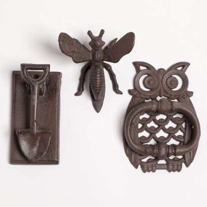 Knock Knock Cast Iron Door Knocker