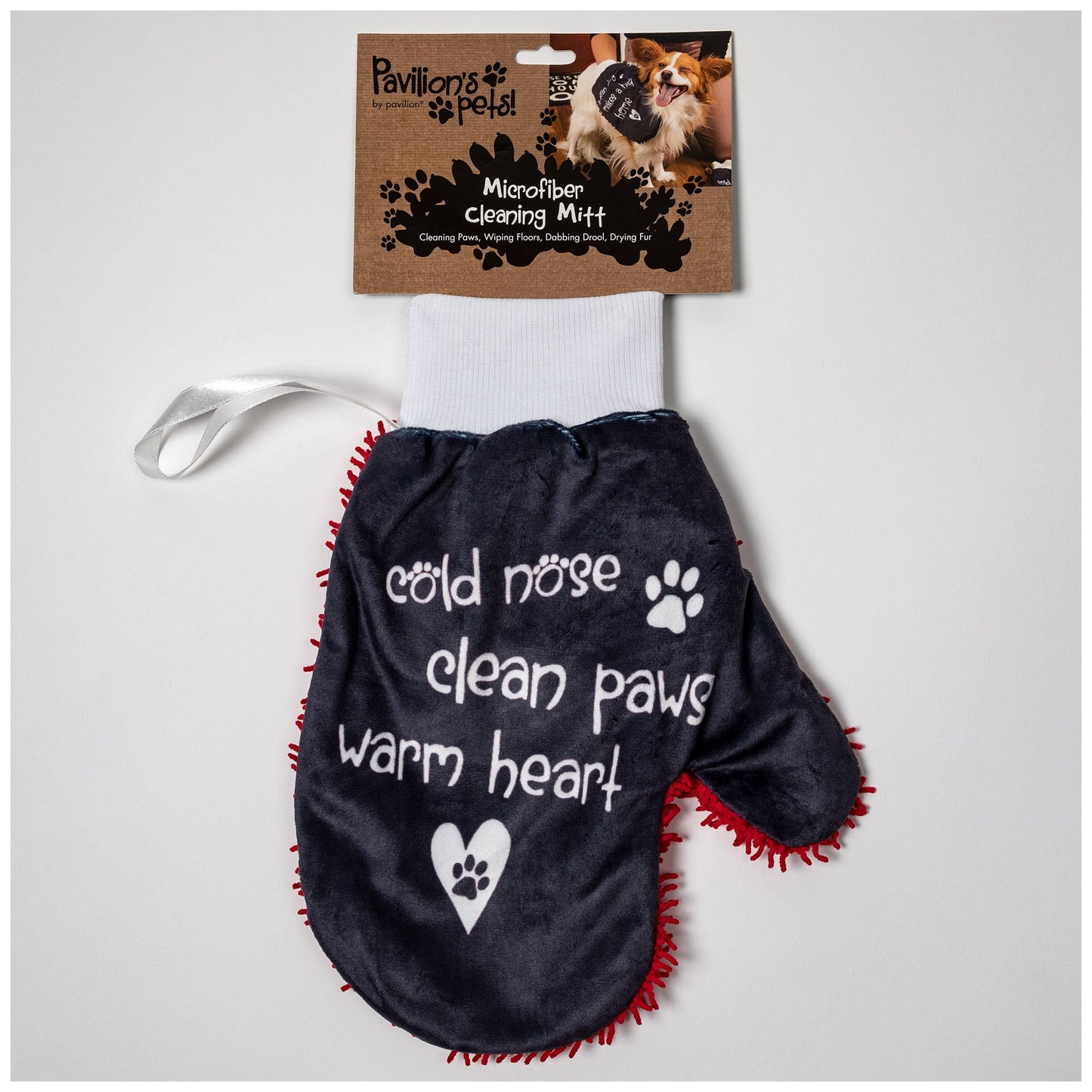 Clean Paws Microfiber Pet Cleaning Mitt