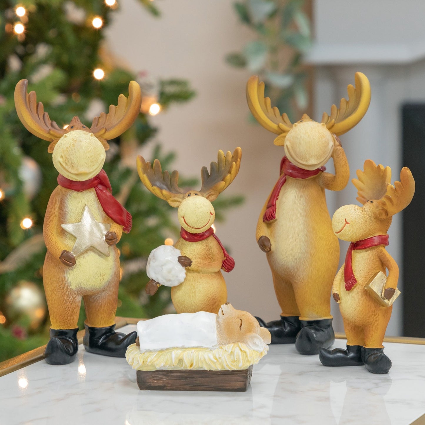 Animal Nativity Set