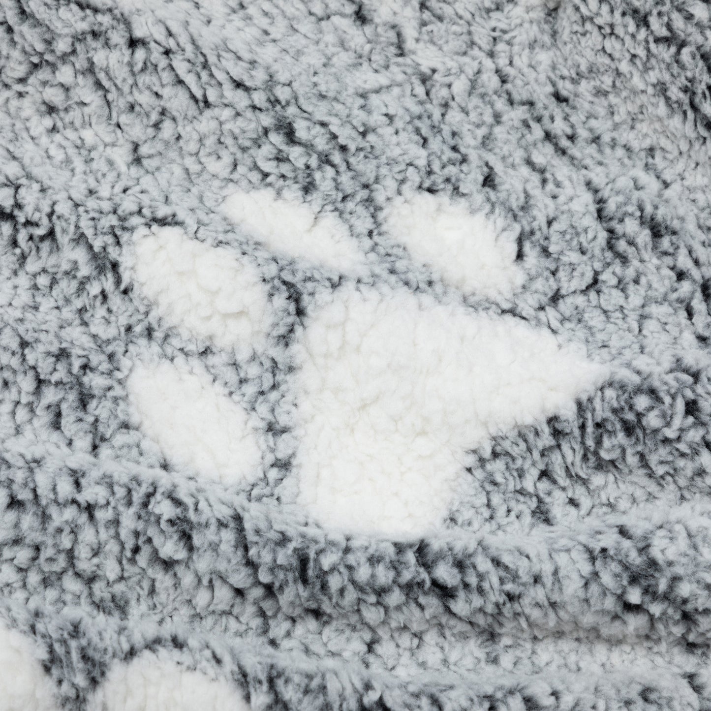 Paws I Love You Plush Sherpa Fleece Pet Blanket