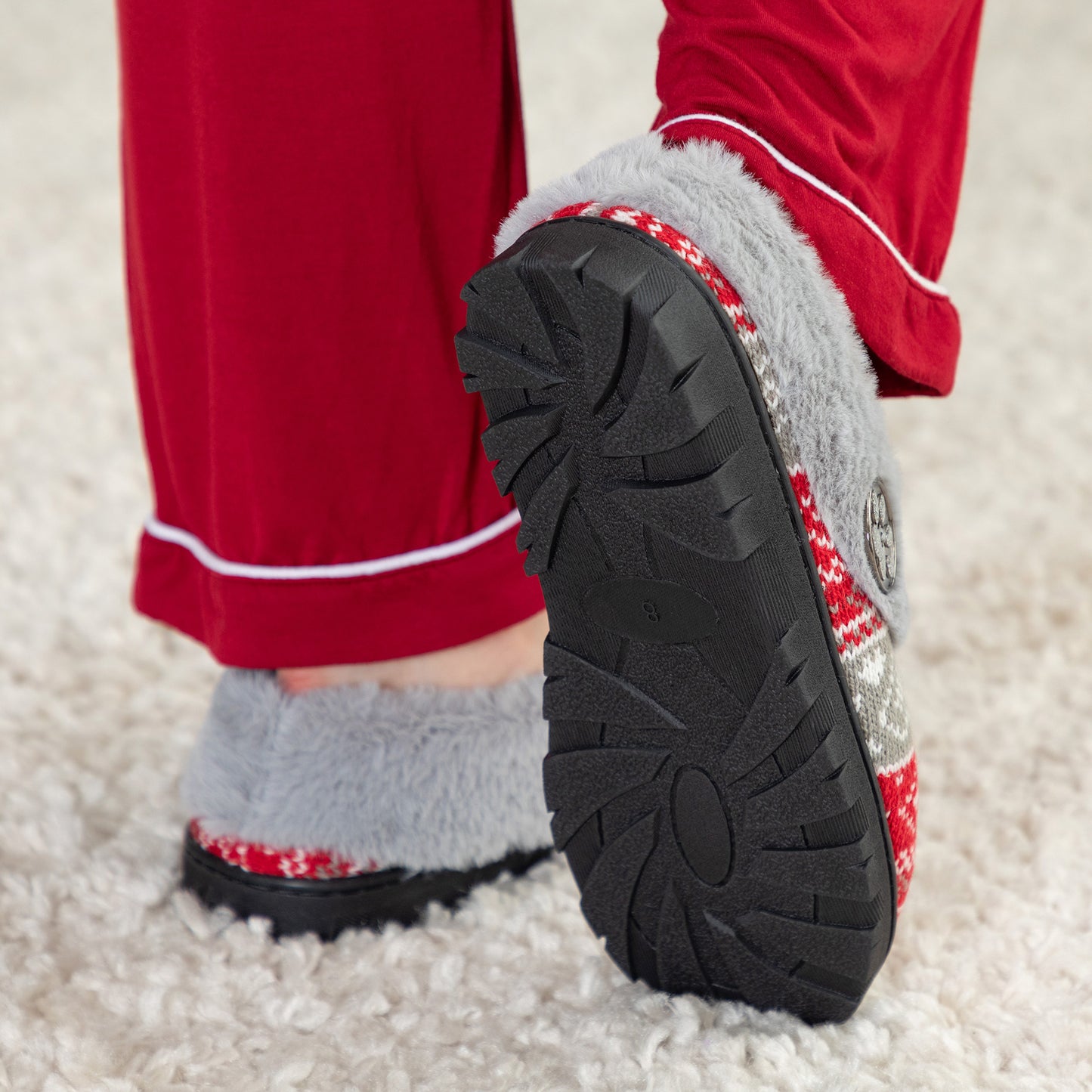 Paw Knit Clog Slippers