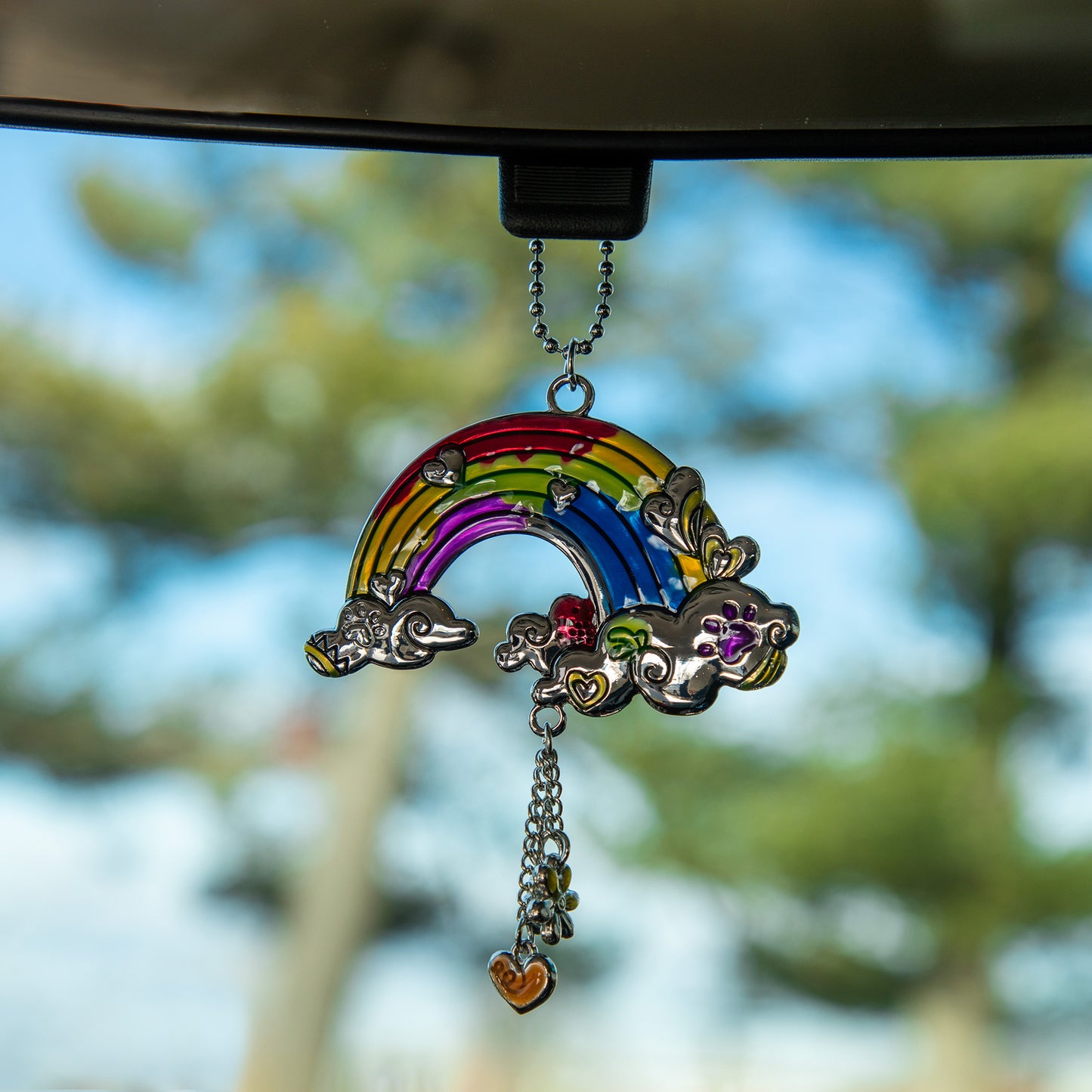 Kitty & Dog Car Charm