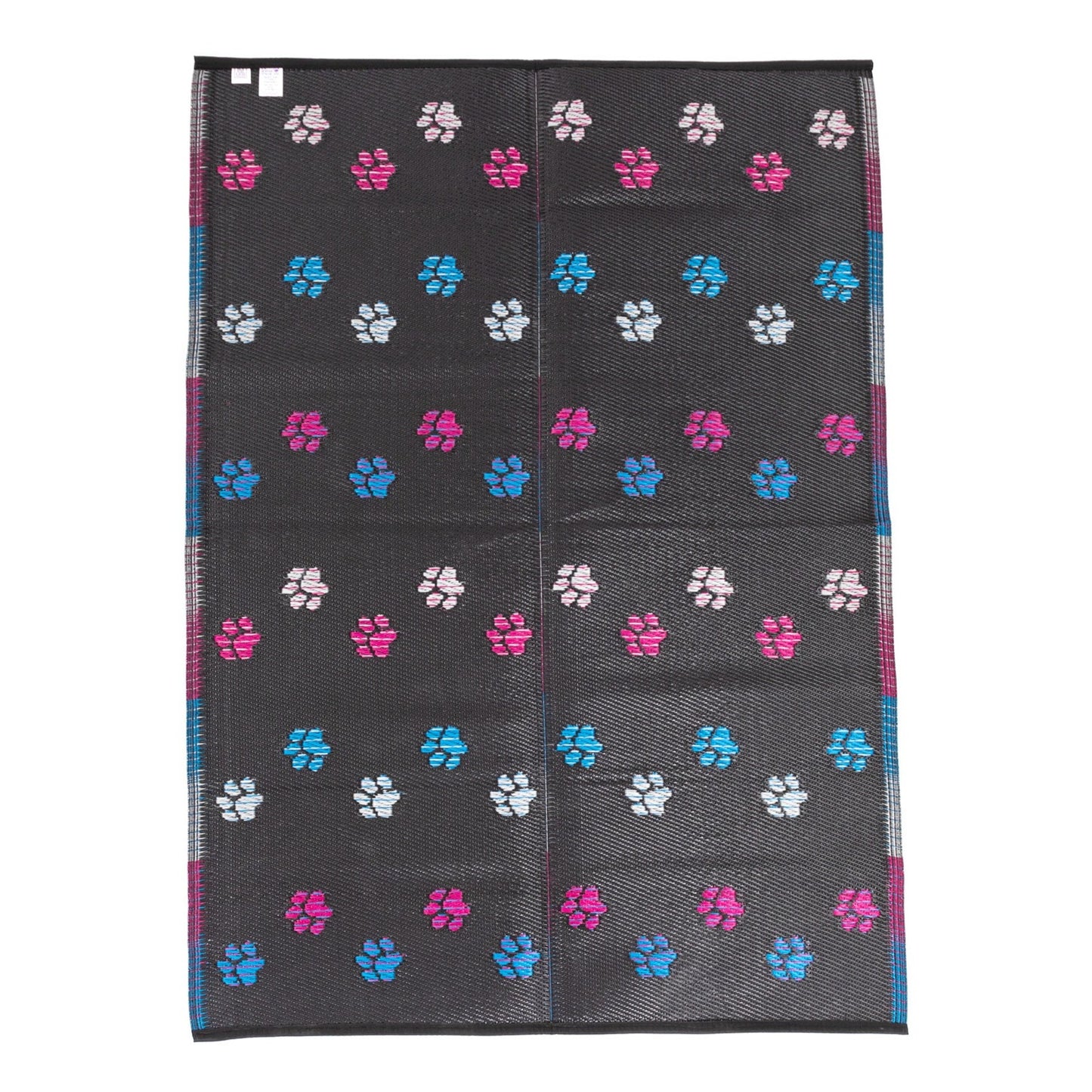 Paw Print Outdoor Reversible Patio Rug