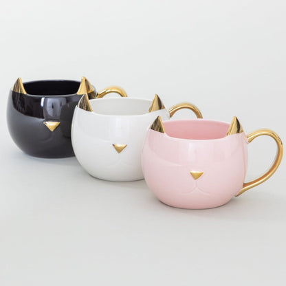 Pretty Kitty Cat Face Mug