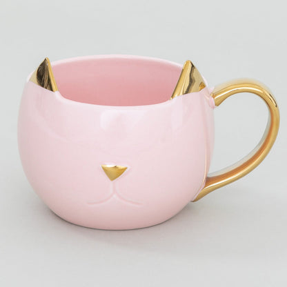 Pretty Kitty Cat Face Mug