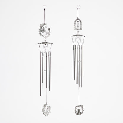 Animal Love Pewter Chimes