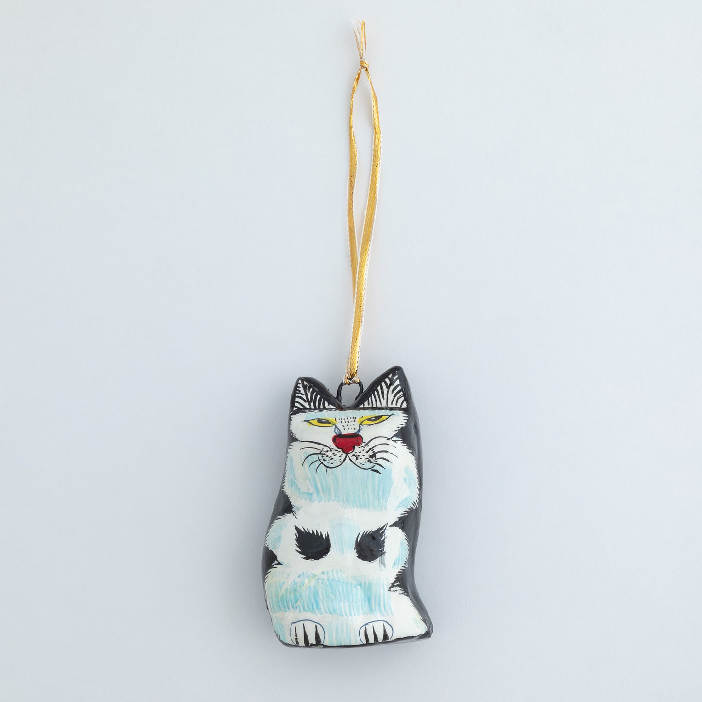 Hand Painted Cat Ornament