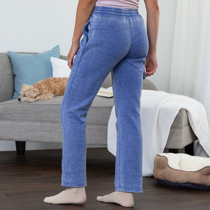 Paw Print Burnout Cargo Pocket Pants