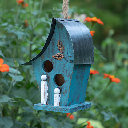 Rustic Artful Birdhouse