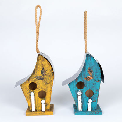 Rustic Artful Birdhouse