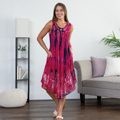 Sunset Sky Sleeveless Dress