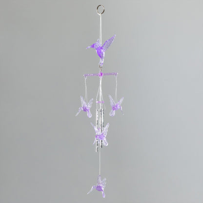 Glow in the Dark Hummingbird Wind Chime