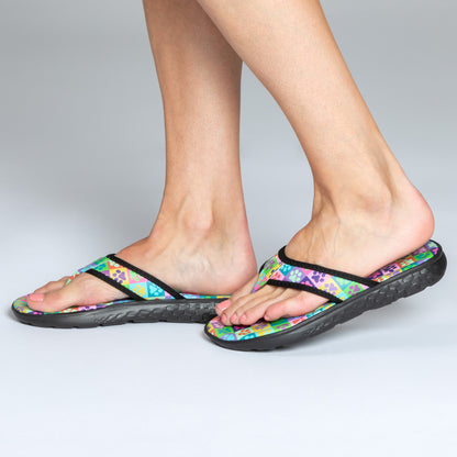 Paw Print Favorite Flip Flops