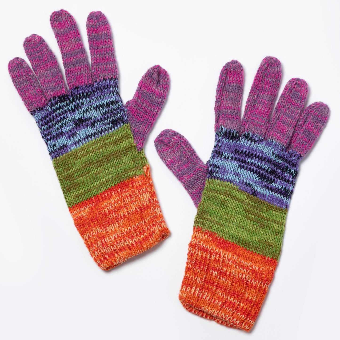 Colorful Alpaca Gloves