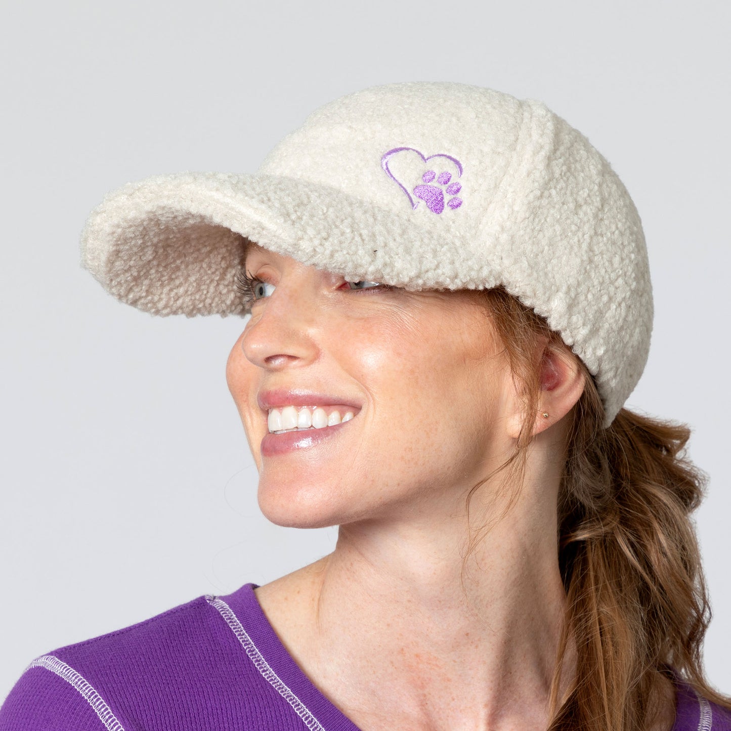 Paw & Heart Warm Baseball Hat