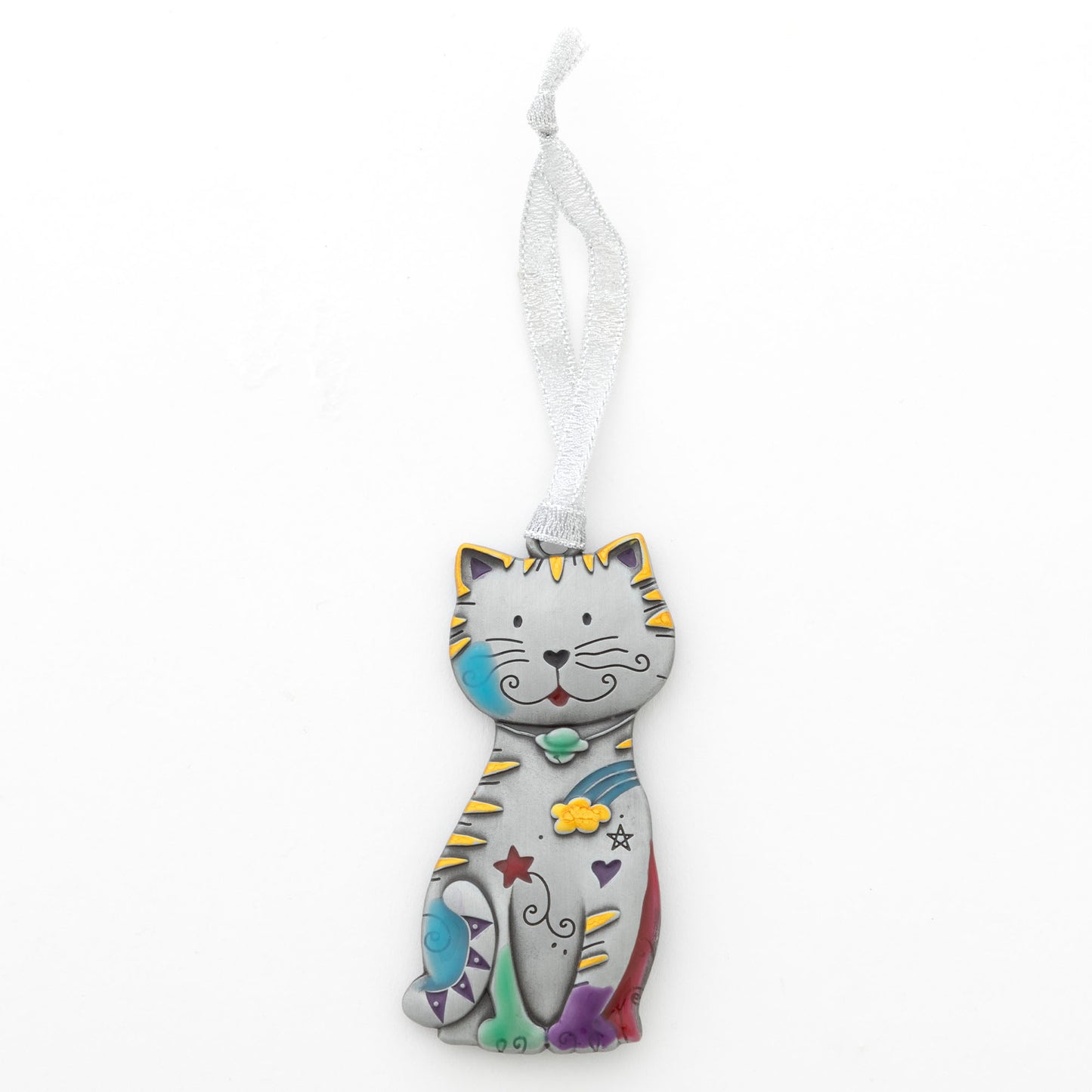 Color Pop Kitty & Dog Ornament