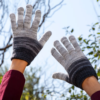 Rainbow Delight Touch Screen Gloves