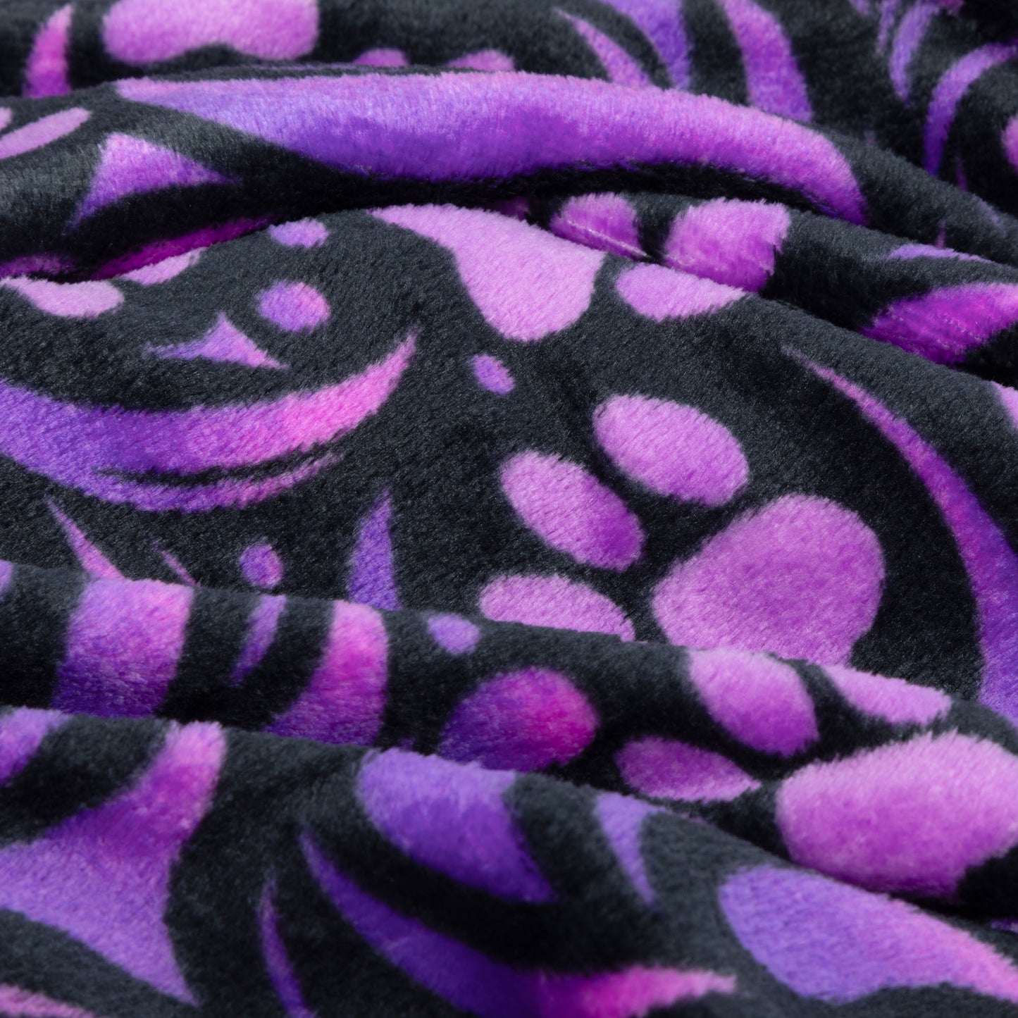 Super Cozy&trade; Fleece Paw Print Throw Blanket