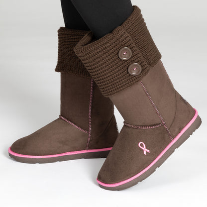 Path To Pink&trade; Ribbon Sweater Boots