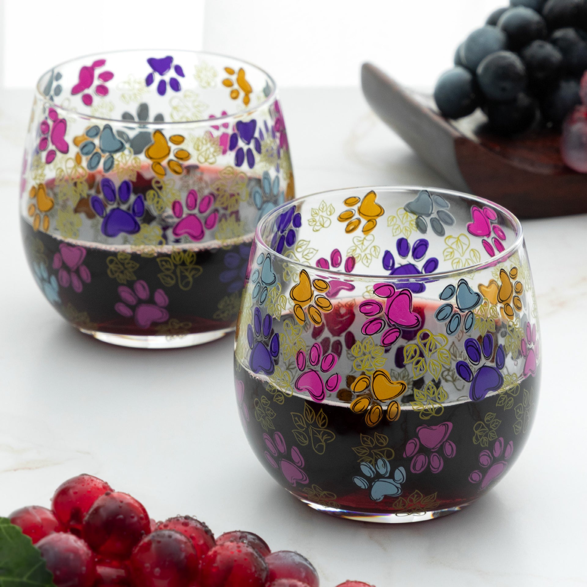 All Over Print Glasses - Set of 2