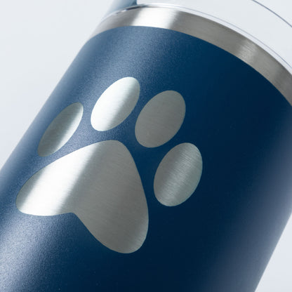 Paw Print Vacuum Sealed Stainless Steel Tumbler - 40 oz