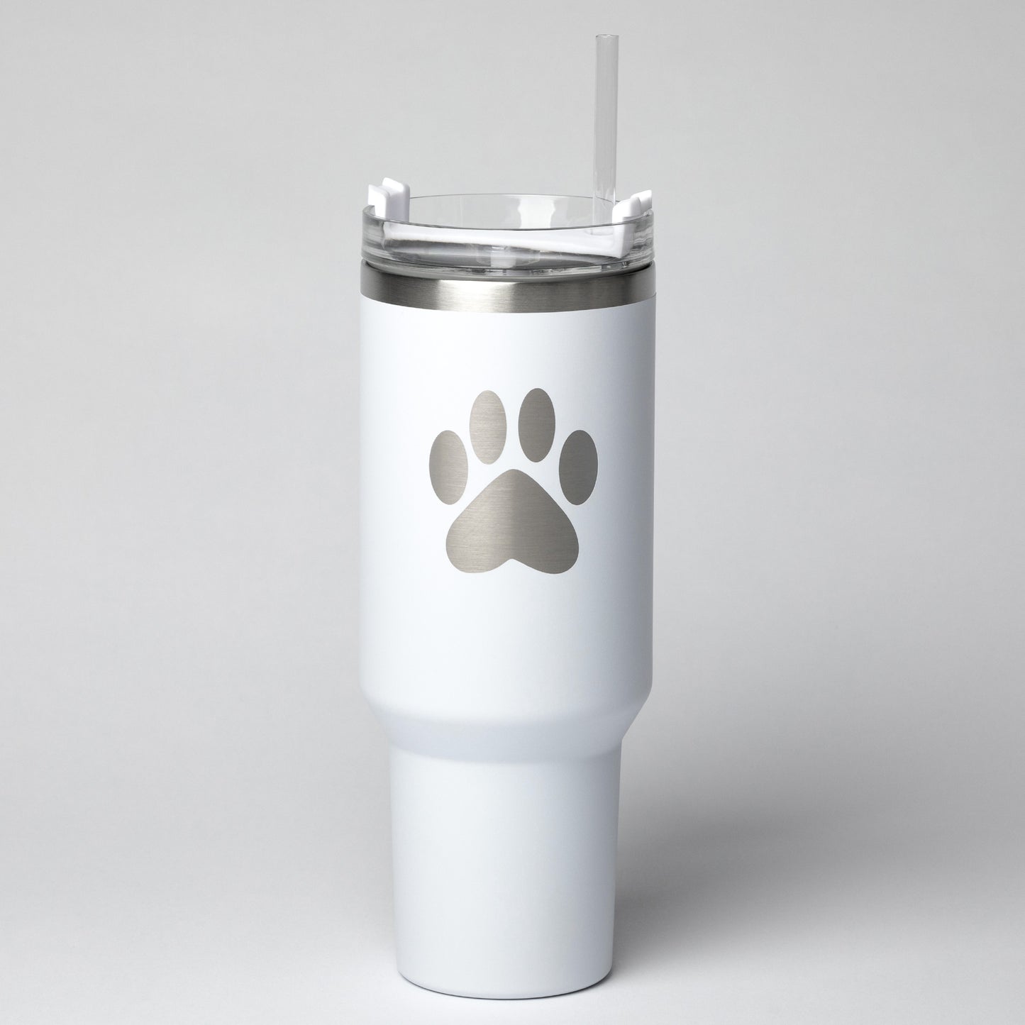 Paw Print Vacuum Sealed Stainless Steel Tumbler - 40 oz