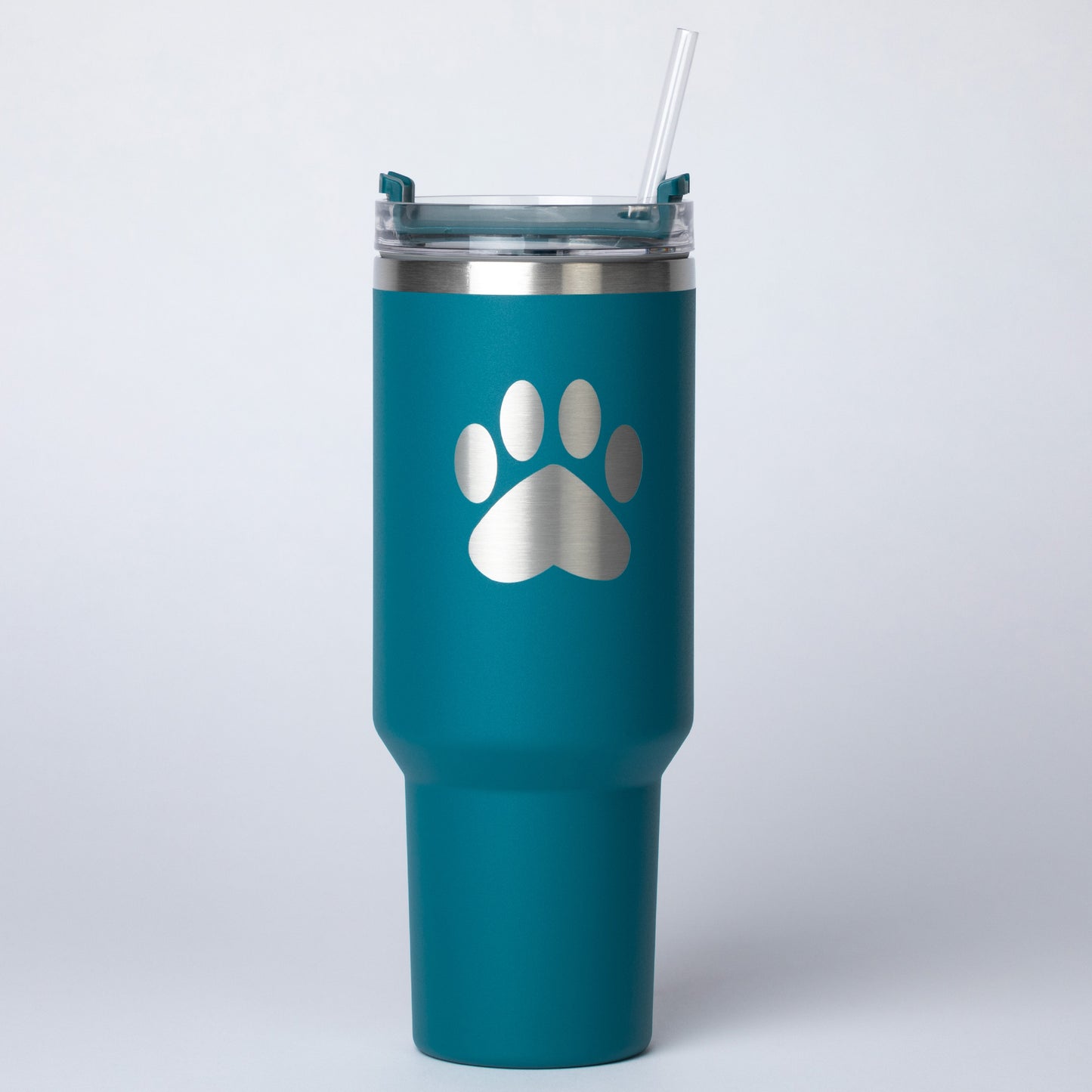 Paw Print Vacuum Sealed Stainless Steel Tumbler - 40 oz