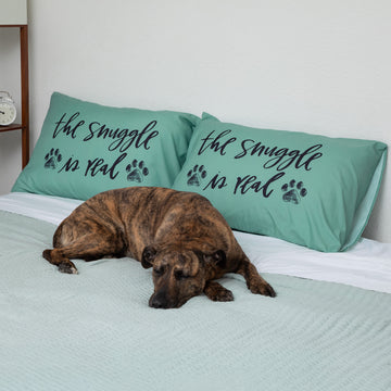 The Snuggle is Real Pillowcase - Set of 2