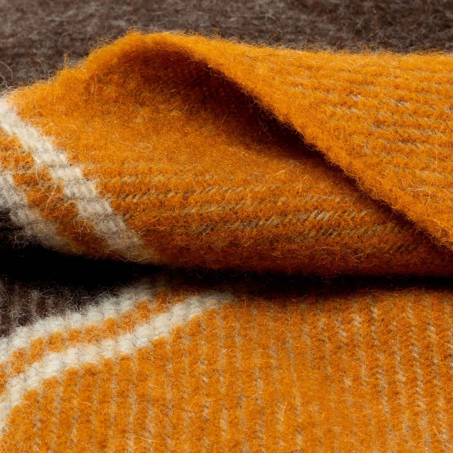 Ukrainian 100% Wool Fringed Throw Blanket