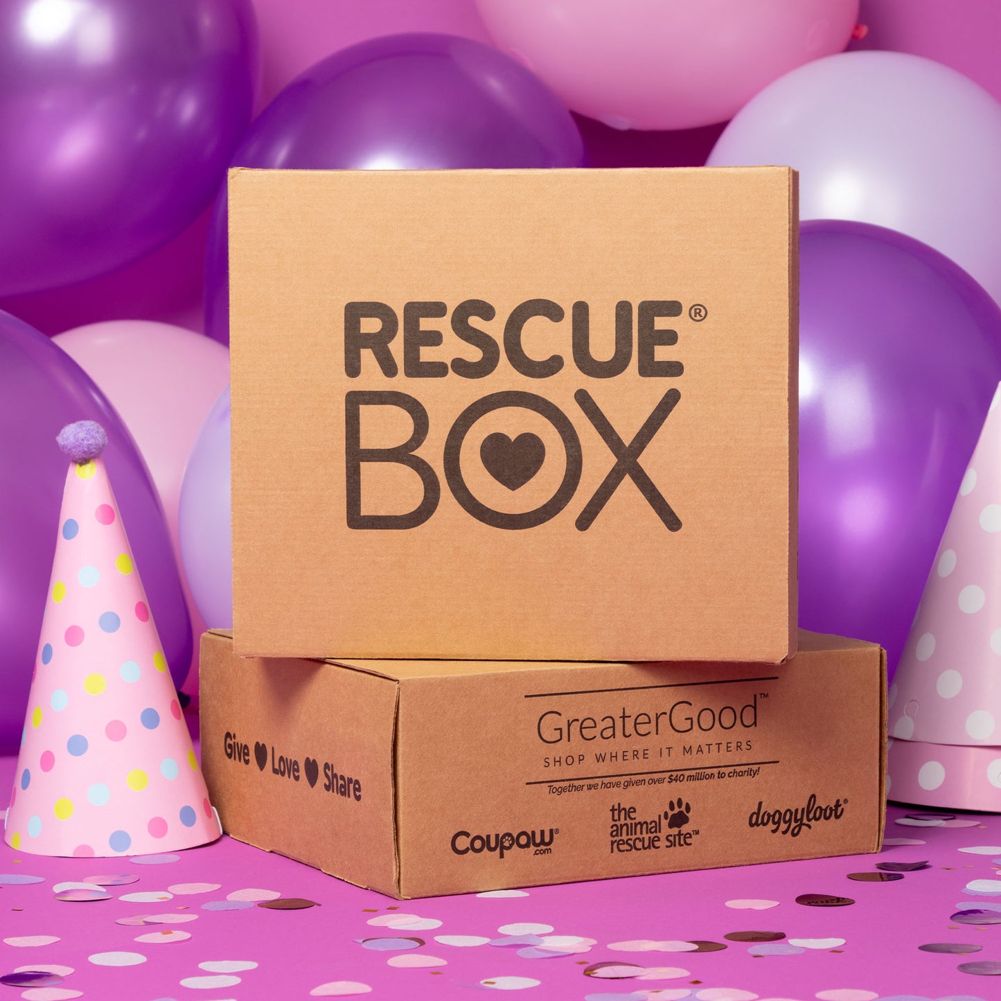 RescueBox&reg; - Spoil Your Pet, Help Animals In Need