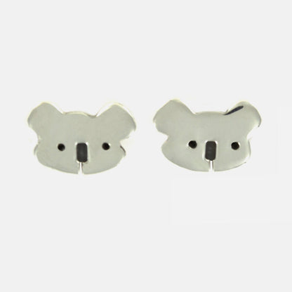 Koala Sterling Silver Post Earrings