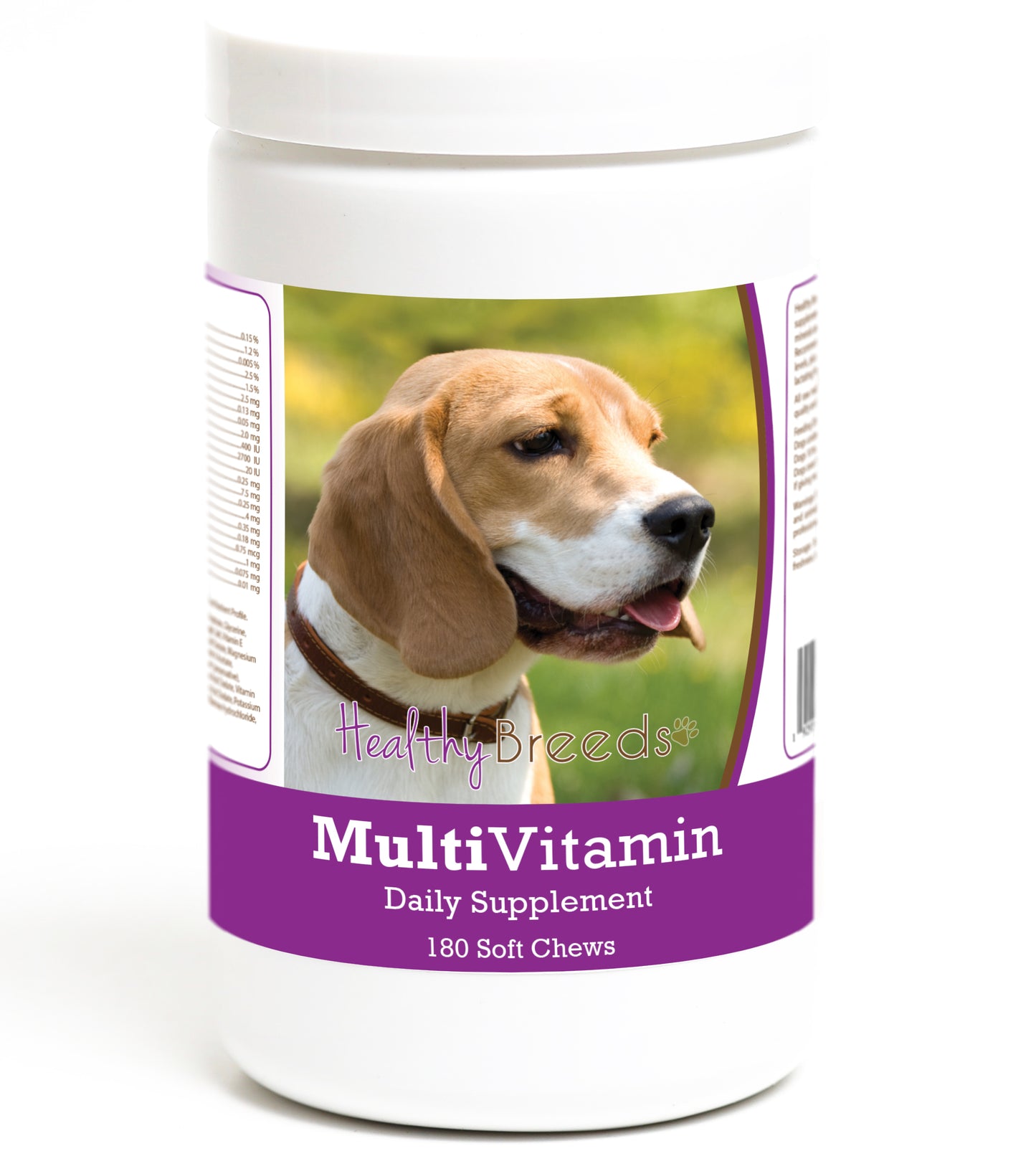 Healthy Breeds Multivitamin Soft Chew for Dogs - 180 Count