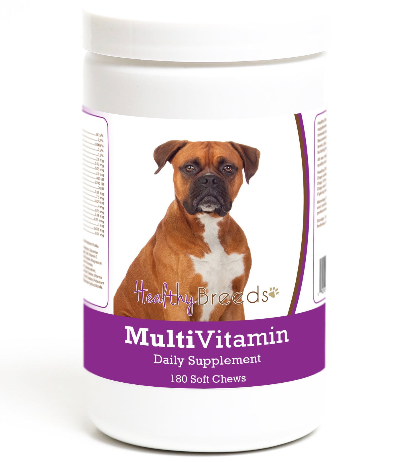 Healthy Breeds Multivitamin Soft Chew for Dogs - 180 Count