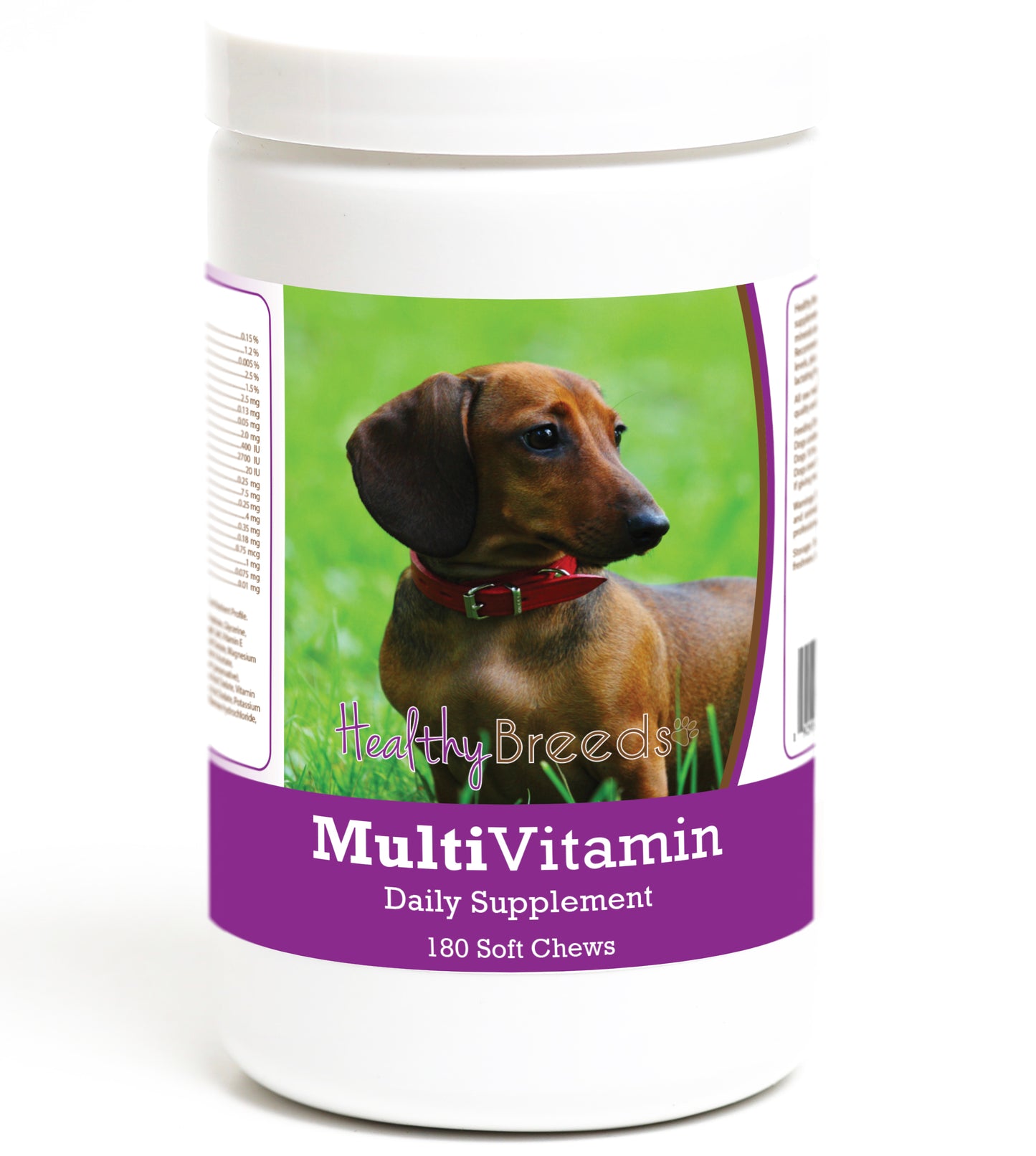 Healthy Breeds Multivitamin Soft Chew for Dogs - 180 Count