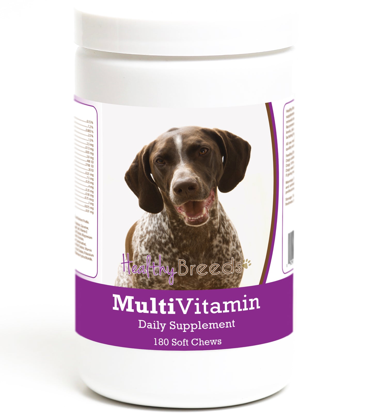 Healthy Breeds Multivitamin Soft Chew for Dogs - 180 Count