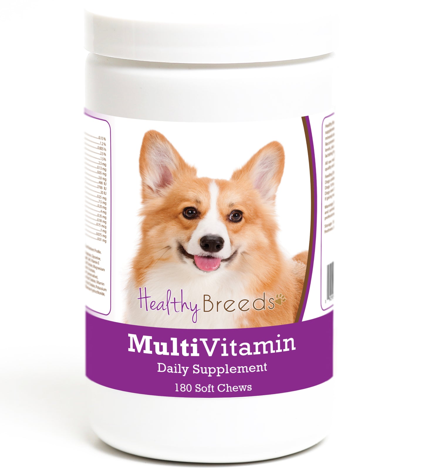 Healthy Breeds Multivitamin Soft Chew for Dogs - 180 Count