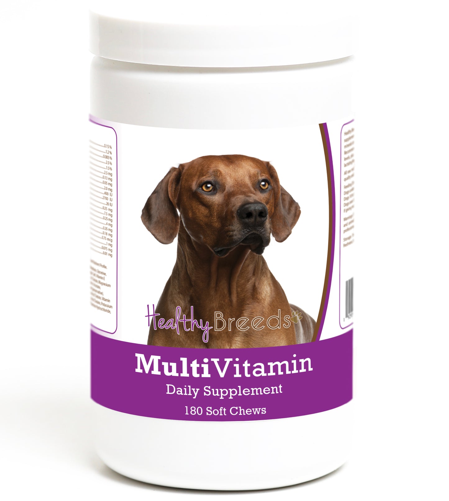 Healthy Breeds Multivitamin Soft Chew for Dogs - 180 Count